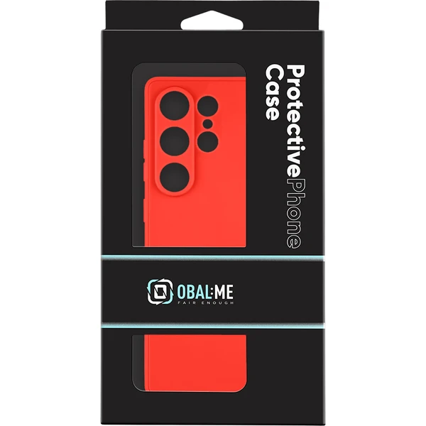 OBAL: ME Matte TPU kryt Samsung Galaxy S25 Ultra červený - Puzdra - Obrázok b8dfe07ad4284aef947b36a3b35f1120