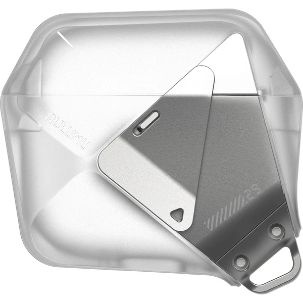 Aulumu A29 Geometrické púzdro AirPods 4 Priesvitná biela - Puzdra - Obrázok b8e3d79f92a2422190b22956f972e3fb