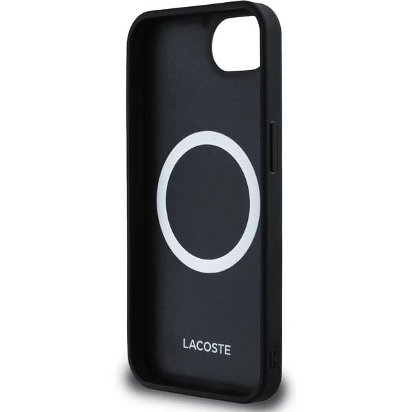 Lacoste Iconic Petit Pique Woven Logo MagSafe kryt iPhone 17e/16e čierny - Puzdra - Obrázok b92caa33c27a4cb2b0e060880f6bea64