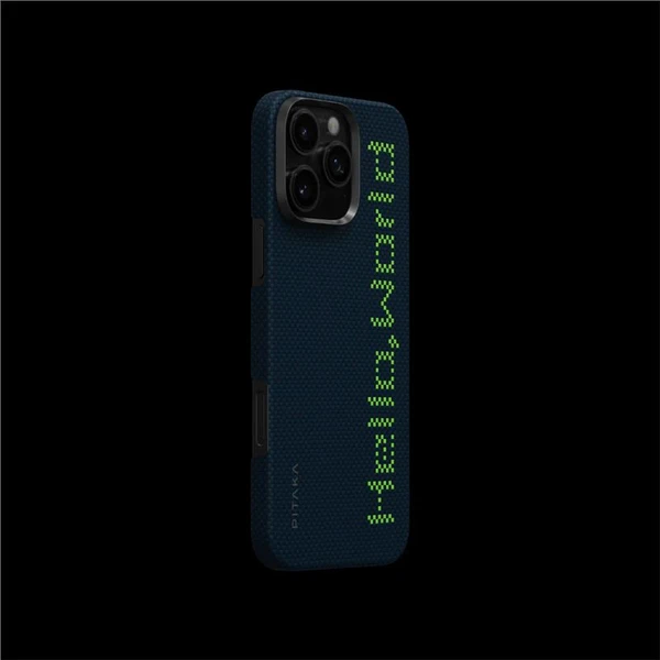 Pitaka Tactile Woven Case kryt iPhone 16 Pre Hello World - Puzdra - Obrázok b92d2b46f14f4b40a0feb4a35f6b4f46
