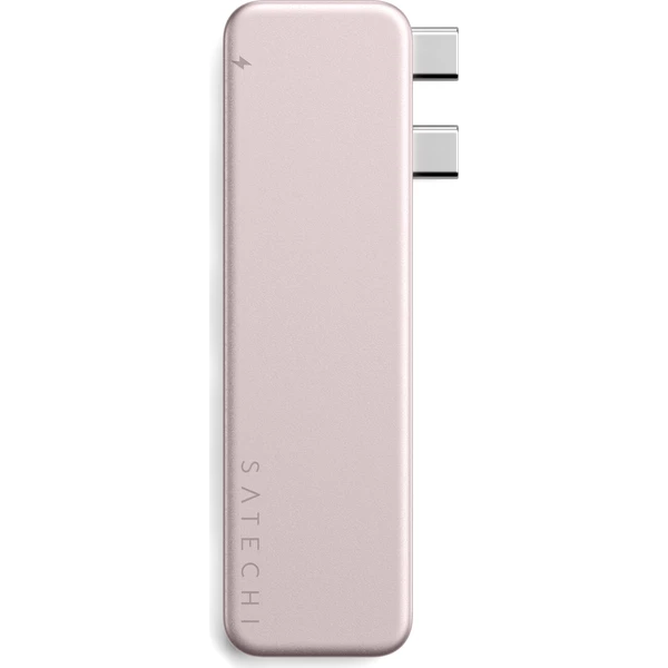 Satechi USB-C Snap Hub (1x HDMI 4K 60Hz, 1x USB-C až 5 Gbps, 1x USB-A 3.0 až 5 Gbps, 1xUSB-C P - USB huby - Obrázok b93612f20a04408cb191c9c8b12fad0e