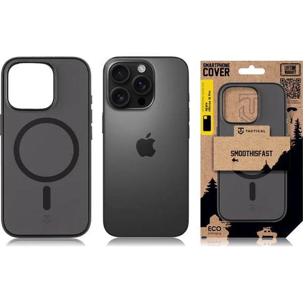 Tactical MagForce SmoothIsFast kryt Apple iPhone 16 Pro čierny - Puzdra - Obrázok b963a4b94646442881700661ea686b8f