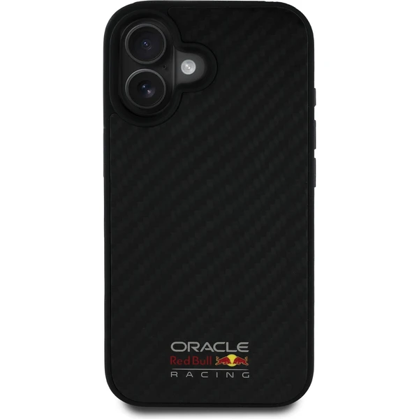 Oracle Red Bull Racing Carbon Shiny Logo MagSafe kryt iPhone 16 čierny - Puzdra - Obrázok b99f557f4a6f402e9cbb60c2db444e5a