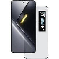OBAL:ME 5D tvrdené sklo Xiaomi Poco X8 Pro Max čierne - Ochranné fólie a sklo