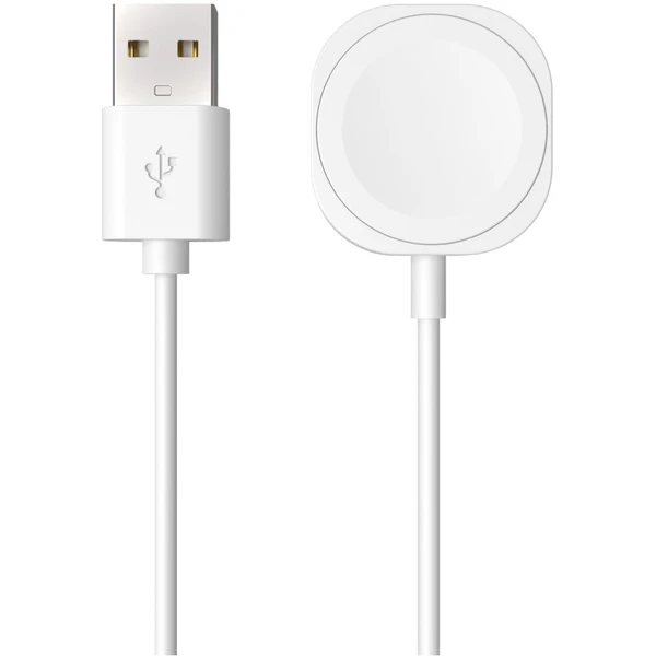 FIXED USB-A nabíjací kábel pre Apple Watch biely - Nabíjačky - Hlavný obrázok