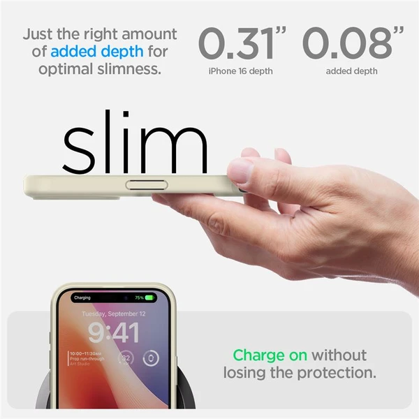 Spigen Ultra Hybrid kryt iPhone 16 Plus mute beige - Puzdra - Obrázok b9b91227f917477399c57e46a58f24ab