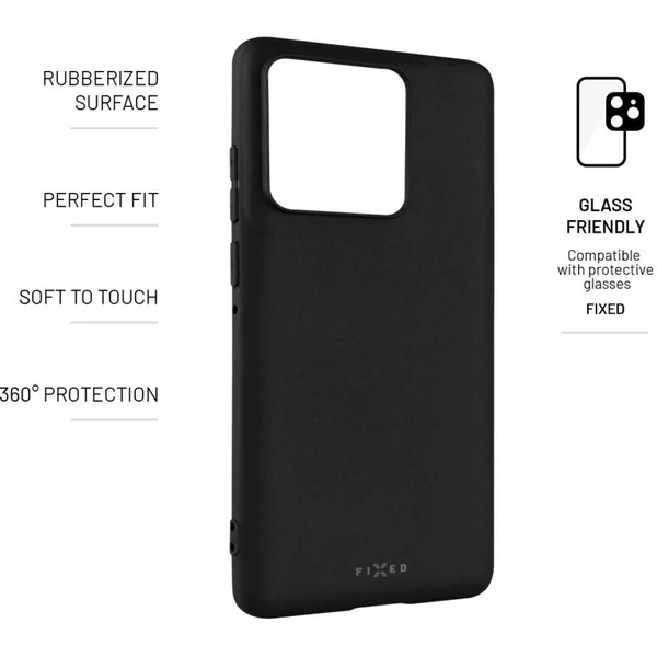 FIXED Story silikónový kryt Motorola Edge 60/Fusion 5G čierny - Puzdra - Obrázok b9eef3aeb8404997b687f5100fe35764