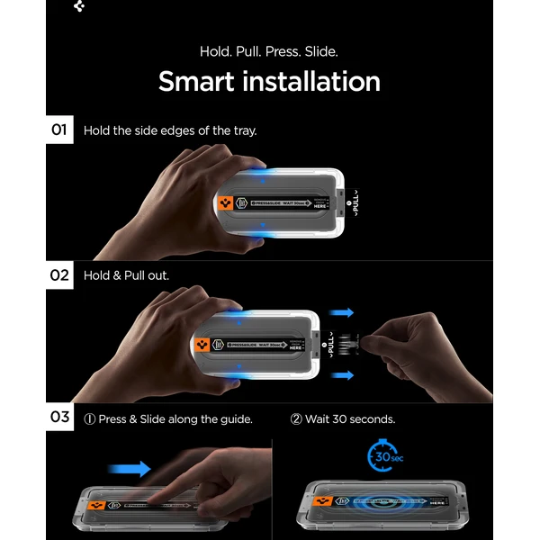 Spigen Glass tR EZ Fit Pro (Anti Reflection) sklo Samsung Galaxy S26+ číre (2 ks) - Ochranné fólie a sklo - Obrázok ba1e400e4f07438cb1aec2724df68193