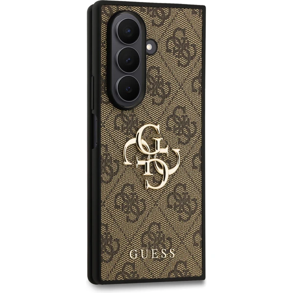 Guess PU 4G Metal Logo kryt Samsung Galaxy Z Fold 7 hnedý - Puzdra - Obrázok ba4f346635fc492caf9645be91deeadf