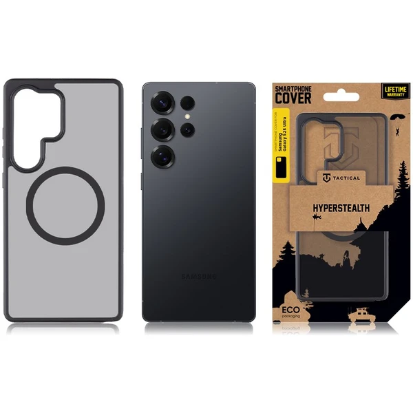 Tactical MagForce Hyperstealth kryt Samsung Galaxy S25 Ultra Asphalt - Puzdra - Obrázok ba57a1465d32456f9c3a2fc14cea1e87