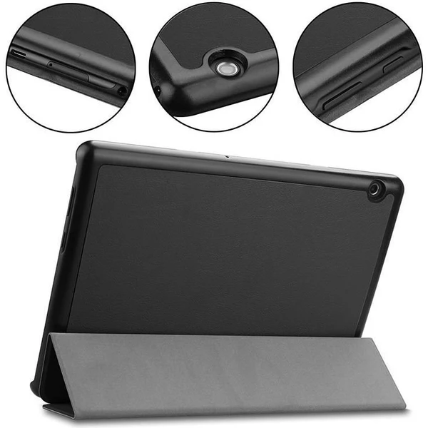 Tactical Book Tri Fold Puzdro pre Lenovo Tab M11/M11 LTE (TB-330FU/TB-330XU) Black - Puzdra - Obrázok ba5b19a889fa4f3c89b9c11eae456803