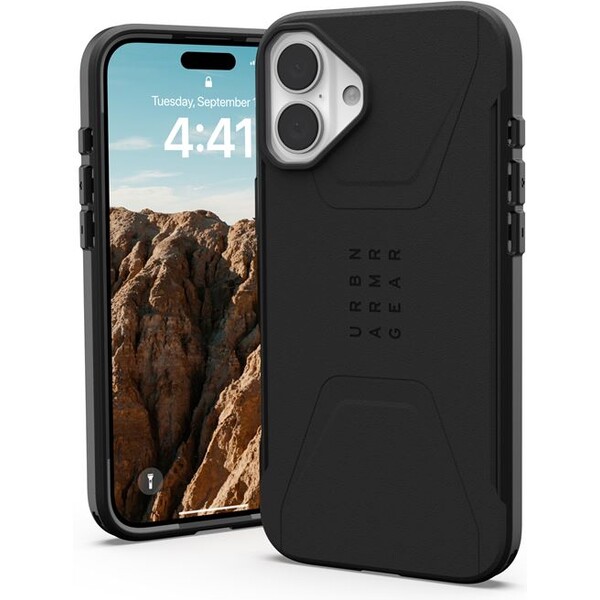 UAG Civilian Magsafe kryt iPhone 16 Plus čierny
