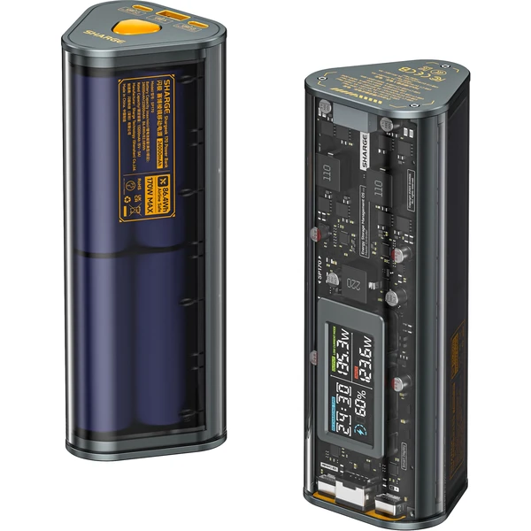SHARGE Shargeek 170W Powerbanka, 24000 mAh, IP66, sivá - Powerbanky - Obrázok ba7f5f4414db4f83a9f7107bd301911b