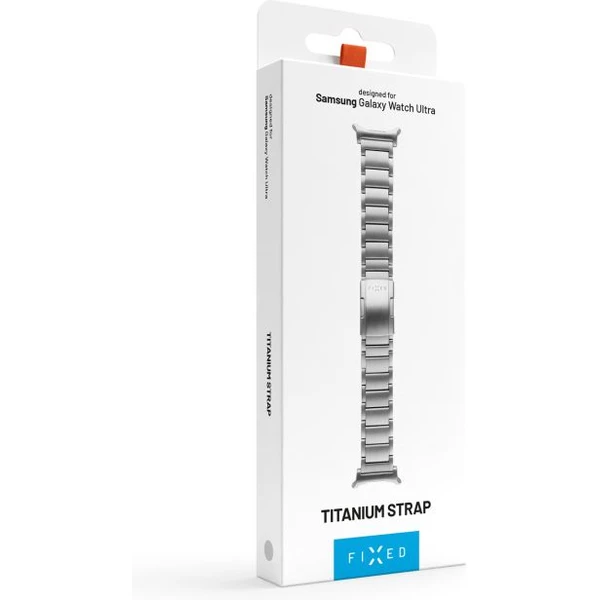 FIXED Titanium Strap remienok Samsung Galaxy Watch Ultra, prírodný titán - Remienky - Obrázok ba93b5ff1fa5474c9b4fbe9ebfb39fa4