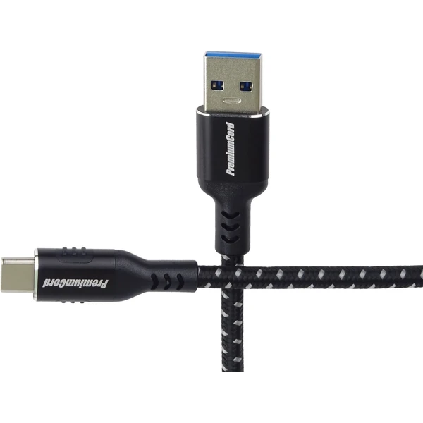 PremiumCord USB-C/USB-A napájací kábel 3m čierny - Káble a redukcie - Obrázok bacead14439640b19b06601489104ca2