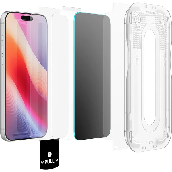 Spigen Glass tR EZ Fit Pro HD (Privacy) 2 balenie tvrdené sklo iPhone 18 Pro - Ochranné fólie a sklo - Obrázok baed61a59c3c4d44a91fcf905946baf2