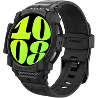 Spigen Rugged Armor Pre púzdro Samsung Galaxy Watch7 (44mm) matne čierne - Puzdra
