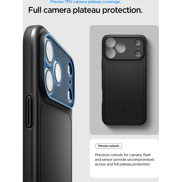 Spigen Thin Fit MagSafe kryt iPhone 18 Pro Max/17 Pro Max black - Puzdra - Obrázok baf952a507eb42deb4c922296ce661f7