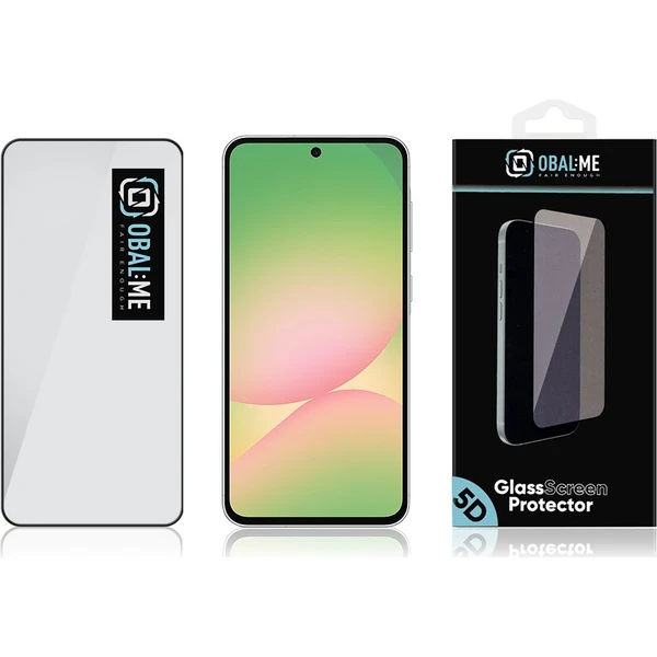 OBAL:ME 5D tvrdené sklo Samsung Galaxy A37 5G/A57 5G čierne - Ochranné fólie a sklo - Obrázok bafdf5ece38e4545a20e55fe828229da