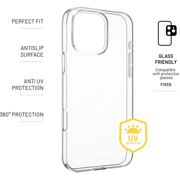 FIXED Story AntiUV TPU kryt Apple iPhone 16 Pro Max číry - Puzdra - Obrázok bb0ff629b4e74465abb49b29e0e4d5bf