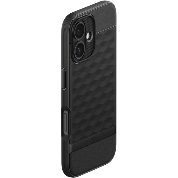 Spigen Caseology Parallax MagSafe kryt iPhone 16 matte black - Puzdra - Obrázok bb190a9b89064d9aa93eafa9e802cd2b