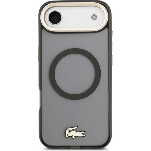 Lacoste PC/TPU Frosted Finish zlatý Logo MagSafe kryt iPhone Air čierny - Puzdra - Obrázok bb2b374f0d2f4013b3c5161c68ced5f0