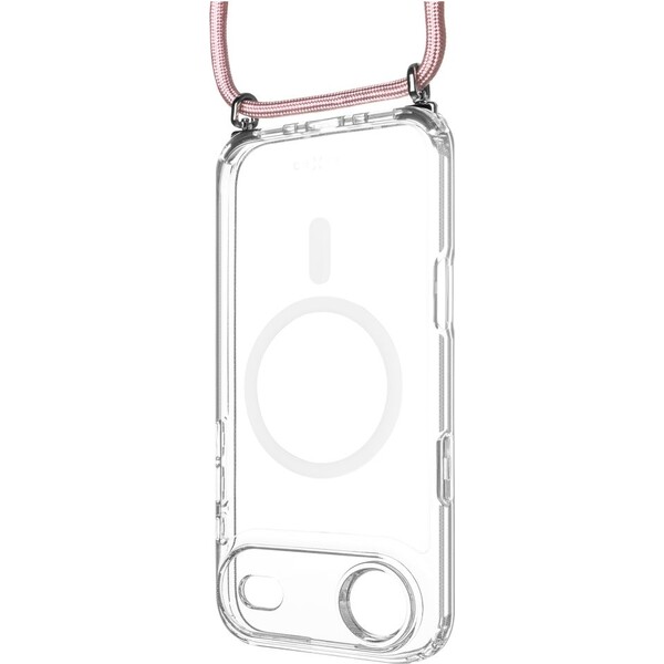 E-shop FIXED MagPure Neck kryt s ružovou šnúrkou na krk pre Apple iPhone Air