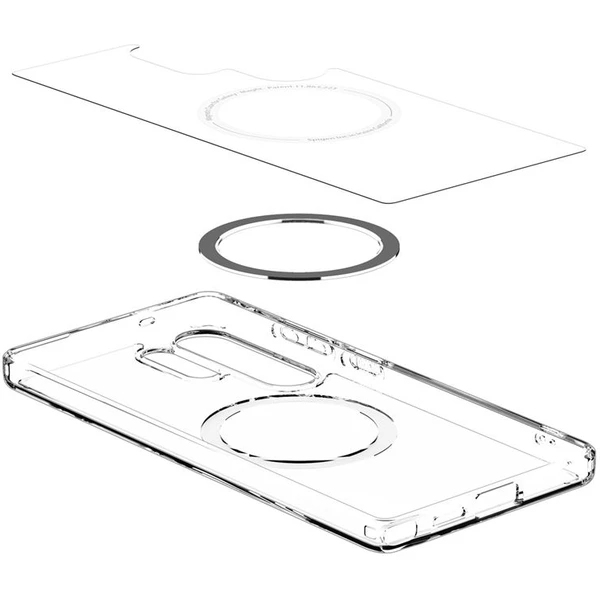 Spigen Ultra Hybrid MagSafe kryt Samsung Galaxy S25 Ultra biely - Puzdra - Obrázok bb655278df4a47caa531acae5689322e