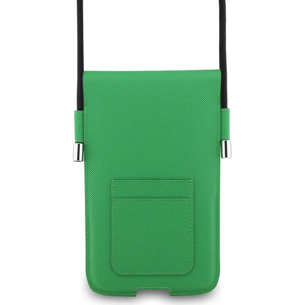 Lacoste PVC Iconic Petit Pique Metal Logo vrecko na telefón XL zelená - Puzdra - Obrázok bb81fae906104e7cb46e93696b6a5027