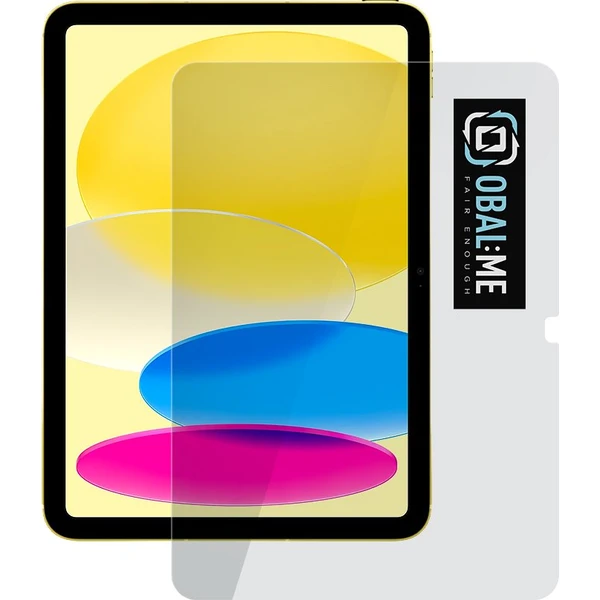OBAL:ME 2.5D tvrdené sklo Apple iPad 10.9 2022/11 2025 číre - Ochranné fólie a sklo - Hlavný obrázok