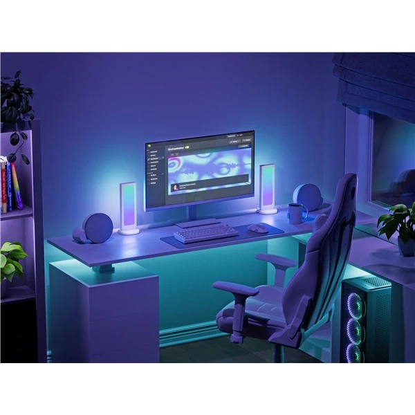 Nanoleaf Pegboard Desk Dock stolová dokovacia stanica biela - Inteligentné osvetlenie - Obrázok bbb29f82d7a84a91bfc1d0889a9f3b9d