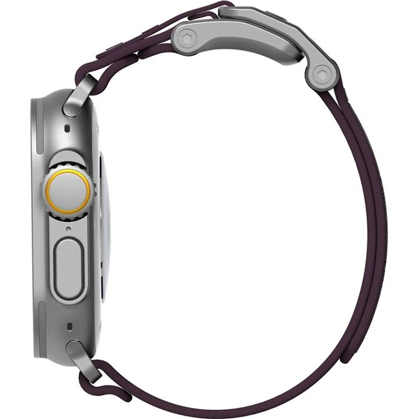 Aulumu A11 Mag Buckle Slim remienok Apple Watch 49/46/45/44/42mm strieborná pracka/~Might Purple~/re - Remienky - Obrázok bbc340433bfc496d8222dea40843e9a3