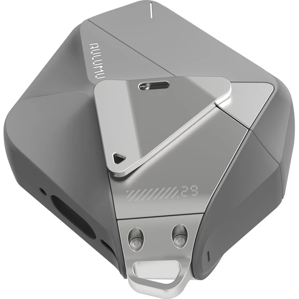Aulumu A29 Geometrické puzdro AirPods 4 Šedé - Puzdra - Obrázok bbf8481b1d96439d981bb4914e645179