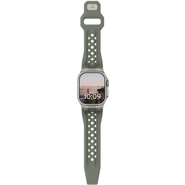 UAG Monarch Strap remienok Apple Watch 49/46/45/44/42mm olivový/titán - Remienky - Obrázok bbfd9bb1298949f3b593924041e2fa33