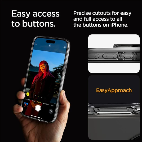 Spigen Ultra Hybrid MagSafe kryt iPhone 16 Pro carbon fiber - Puzdra - Obrázok bc1bb76435f643cdb5f34904b53cb2f5