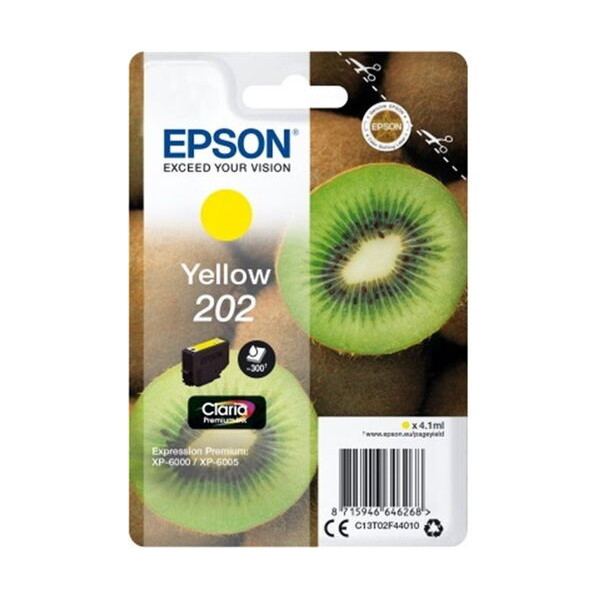 Epson 202 Kiwi Claria Premium žltý