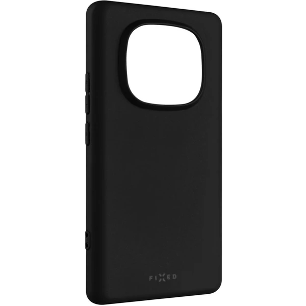 FIXED Story silikónový kryt Xiaomi Redmi Note 14 Pre 4G čierny - Puzdra - Hlavný obrázok