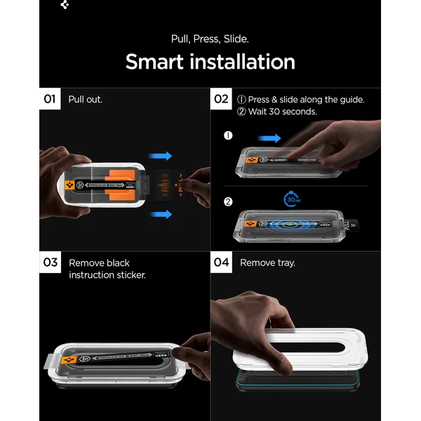Spigen Glass tR EZ Fit Pro (Proti odleskom) sklo Samsung Galaxy S26 Ultra priehľadné (2 ks) - Ochranné fólie a sklo - Obrázok bc37d7d7a10347118f2e9f123d3545f9