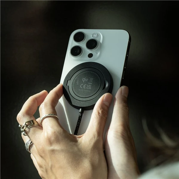 Native Union Snapstand Qi2 (MagSafe) bezdrôtová nabíjačka čierna - Nabíjačky - Obrázok bc52b72415204d17865192ddaf7c813e
