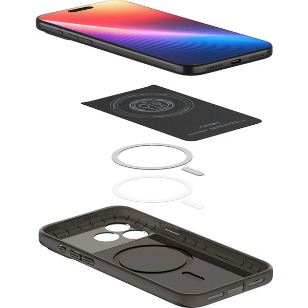 Spigen Thin Fit MagSafe kryt iPhone 17 Pro Max gunmetal - Puzdra - Obrázok bc549a60cc144ae281f683eda7ad04ae