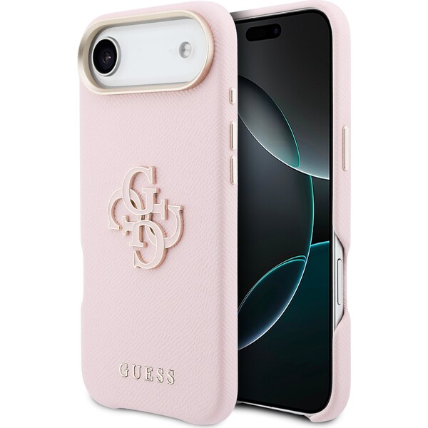 E-shop Guess PU Resin Logo kryt iPhone Air ružový