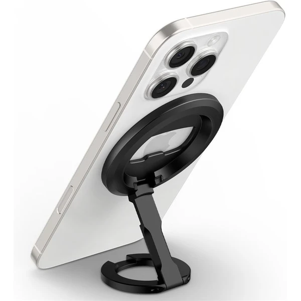 Spigen O-Mag Magnetic Phone Holder MagSafe stojan čierny - Stojany - Hlavný obrázok