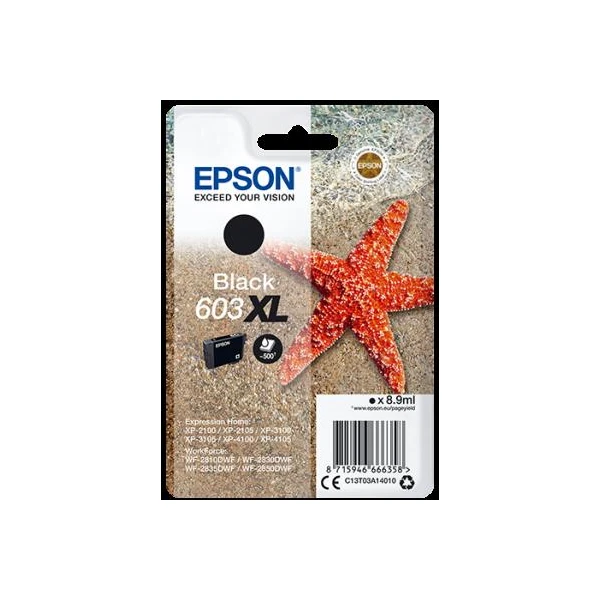 Epson 603XL Starfish čierny - Tonery - Hlavný obrázok