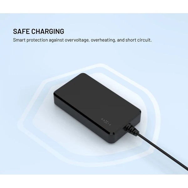 FIXED GaN nabíjecí adaptér pro notebooky s USB-C, PD 3.0, 100W, černý - Nabíjačky - Obrázok bce5c4b47dff451d9d347ecff0fd0454