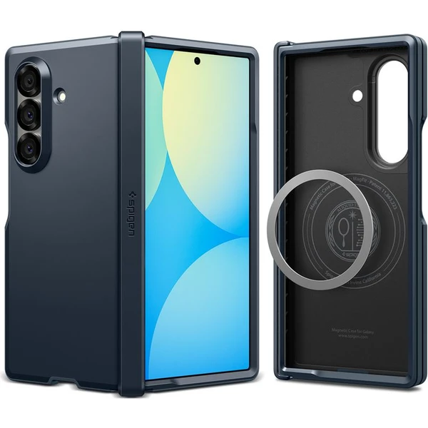 Spigen Tough Armor Pre MagSafe kryt Samsung Galaxy Z Fold7 sivý - Puzdra - Obrázok bd0ee1c9f9944b03a2e4228485c00755
