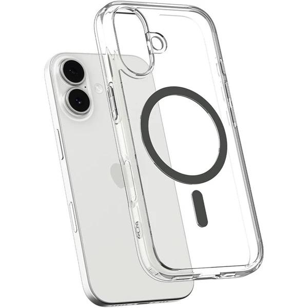 Spigen Ultra Hybrid MagSafe kryt iPhone 17 clear graphite - Puzdra - Obrázok bd4037afd0184f36af8aceb5a5d7aabf