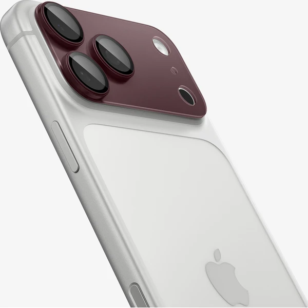 Spigen Glass tR EZ Fit Optik Pro XL 1 Pack sklo na fotoaparát iPhone 18 Pro Max tmavě vínové - Ochranné fólie a sklo - Obrázok bd49e4e720b248eea076cbf300945e33