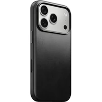 Nomad Traditional Leather (Horween) MagSafe kožený kryt iPhone 17 Pro/18 Pro Black - Puzdra