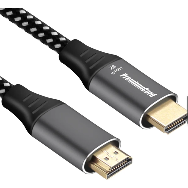 PremiumCord ULTRA HDMI 2.1 High Speed ??+ Ethernet kábel 8K @ 60Hz 5m - Káble a redukcie - Obrázok bd64da79d5d34b3da354936449063446