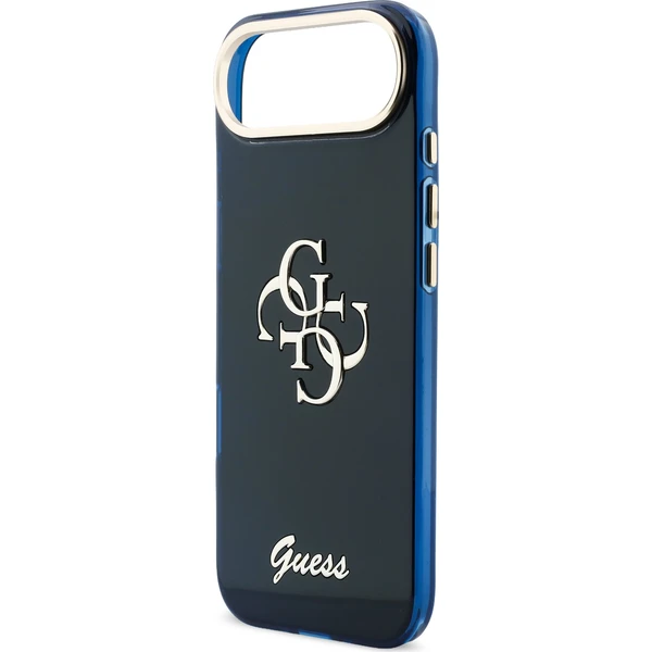 Guess IML 4G Script Metal Logo kryt iPhone Air modrý - Puzdra - Obrázok bd77ad3c9d5146da8cb726b9910154f1